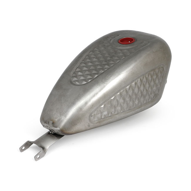 Peanut diamond-style fuel tank, 12 liters, Legacy, suitable for Sportster XL 2007 to 2019