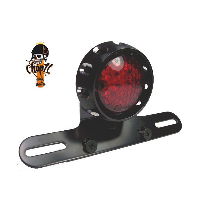 LED Rücklicht Black Metal