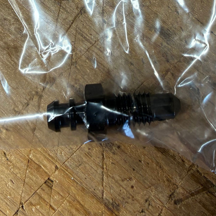 Entlüfterschraube JMP Bolt M7X1M mm Edelstahl V4A schwarz