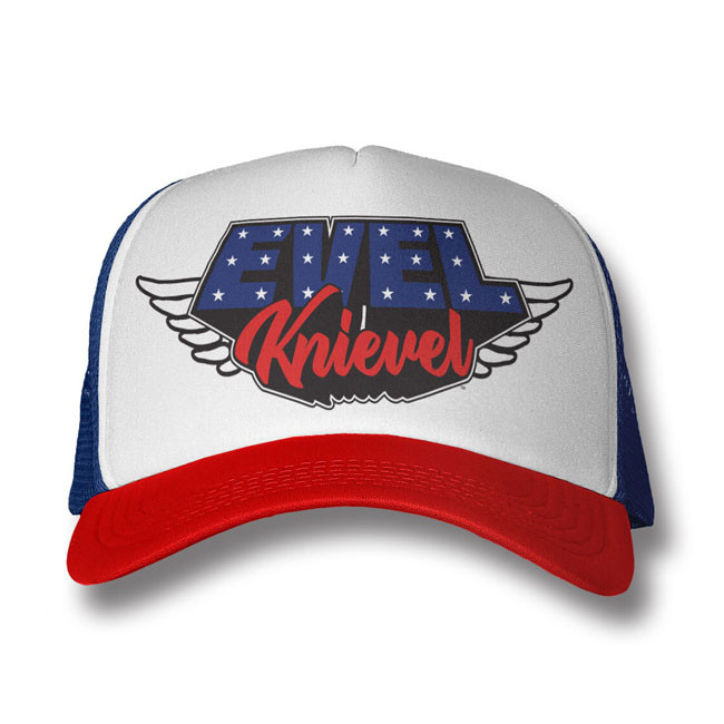 Evel Knievel Trucker Cap "American Daredevil"