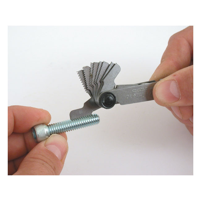 Limit thread pitch gauge for US & Metric