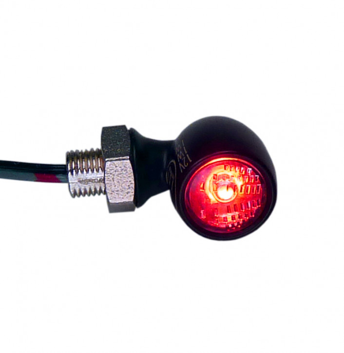 Mini LED Rück und Stopplicht Atto schwarz superklein nur 1 cm