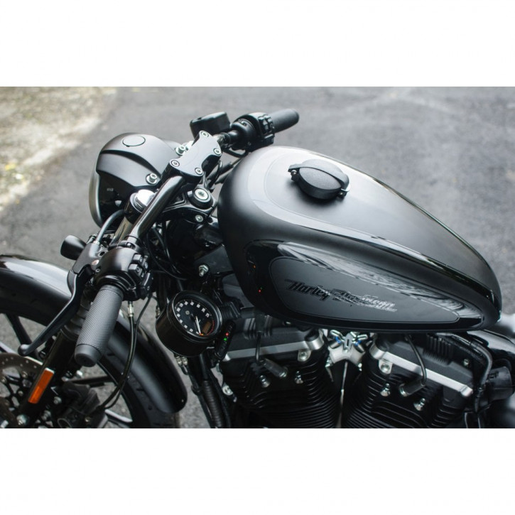 2,5" Monza Alloy Flip Up Tankdeckel + Alu Einfüllstutzen Für BSA Triumph