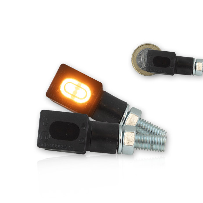 LED clignotants Tiny noir fumé Edge