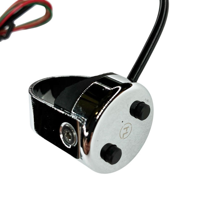 HIGHSIDER CNC Switch CLASSIC chrome suitable for 7/8" and 1" handlebars