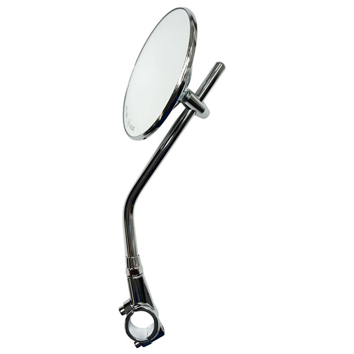 Chrom Spiegel im Classic Style E geprüft mit Klemme für 22 mm