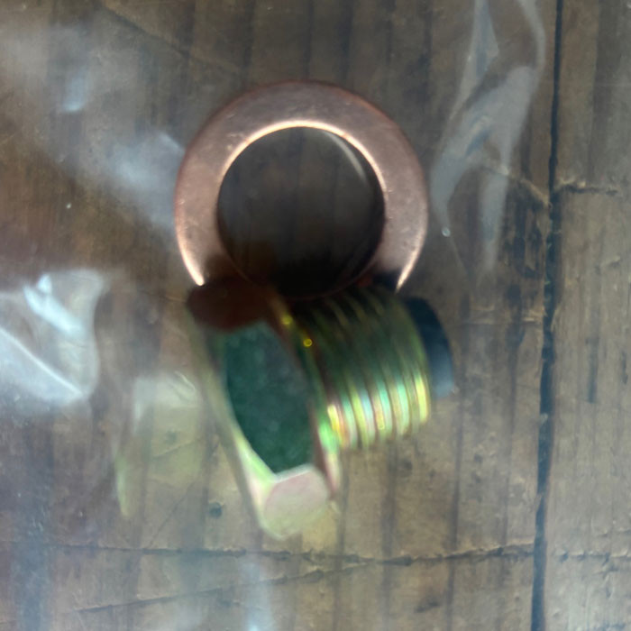 Magnetic Oil Drain Plug with Sealing Washer
