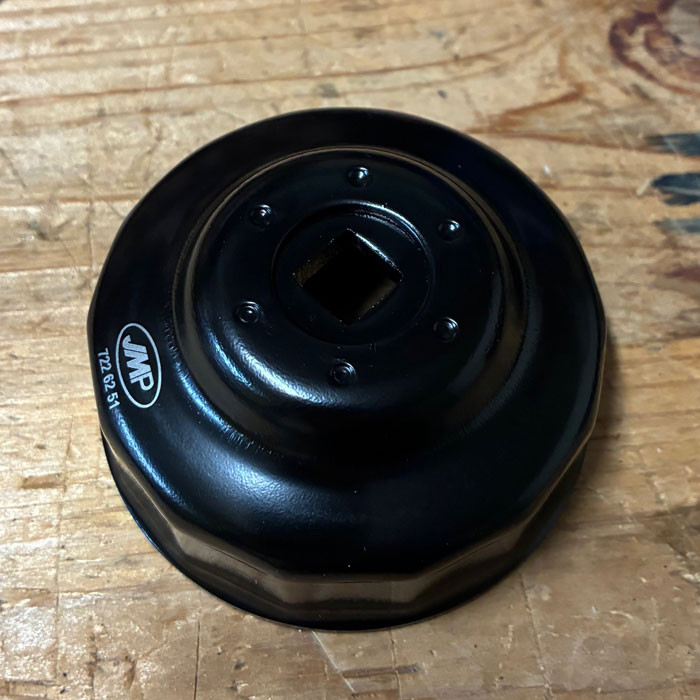 Oil filter wrench for VN800 models, among others.