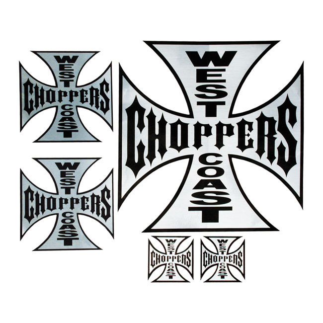 West Coast Choppers Sticker Set