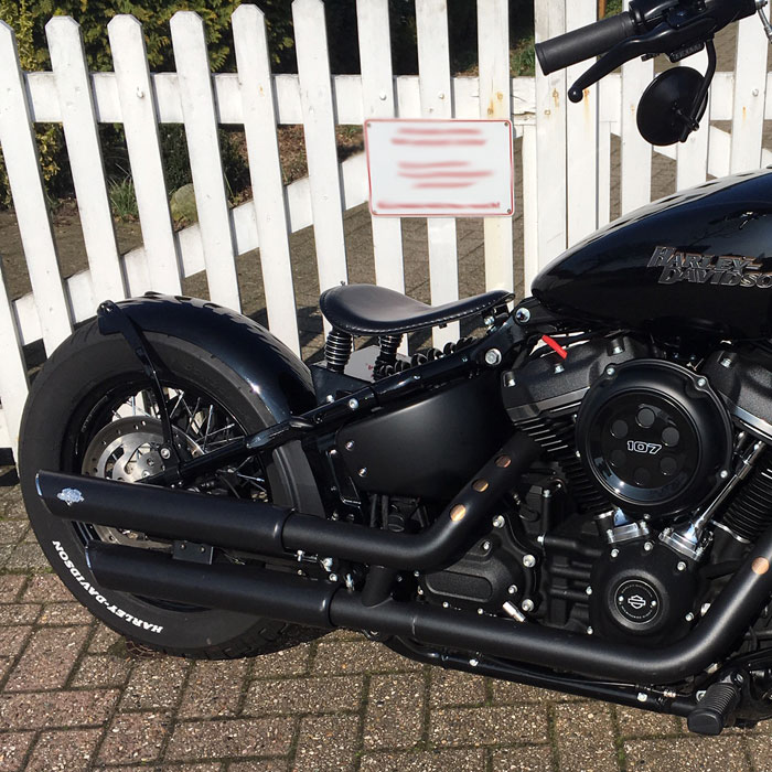thumbnail image 2 of HTTMT 240/250/260 Wide Tire Custom Rear Fender For Harley Softail Chopper Bobber 2 of 3