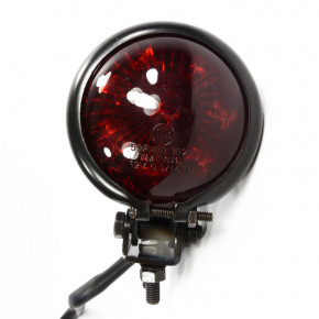 LED Rücklicht im Bates Style schwarz/rot