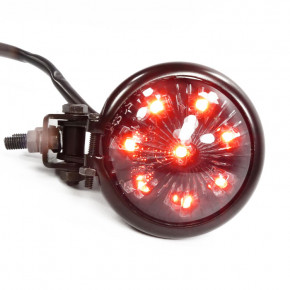 LED Feu arrière Bates Style noir fumé