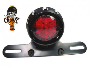 LED Taillight Black Metal