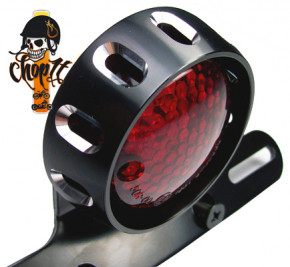LED Taillight Black Metal