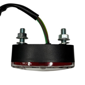 SHIN YO Mini Oval Power LED Rücklicht / Bremslicht Kombination, E-geprüft