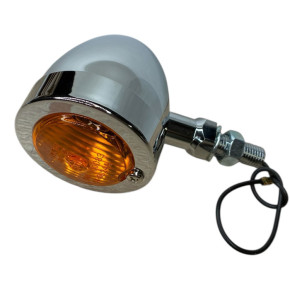 Chrome Bullet Style turn signals wiht long stem