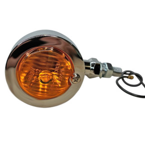 Chrome Bullet Style turn signals wiht long stem