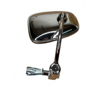 Chrome Handlebar Mirror Retro for 22 mm