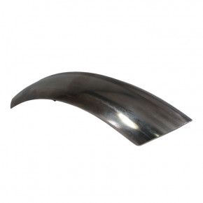 110 x 365 mm kurzer Stahl Front Fender ribbed Style