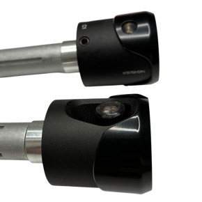 HIGHSIDER pro AKRON-FLASH LED Bar End Turn Signals / Position Lights 2-in-1, E-approved