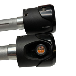 HIGHSIDER pro AKRON-FLASH LED Bar End Turn Signals / Position Lights 2-in-1, E-approved