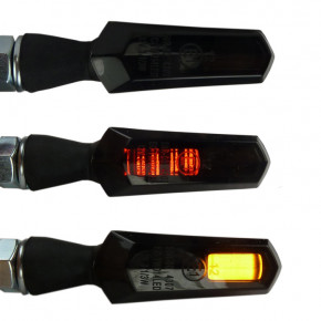LED Rücklicht Blinker Kombination Scuro schwarz