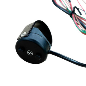 HIGHSIDER CNC Switch CLASSIC black suitable for 7/8" and 1" handlebars
