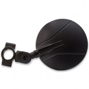 E geprüfter ABS Spiegel schwarz mit Klemme für 22-24 mm