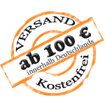 Versandkostenfrei ab 100 Euro innerhalb Deutschlands
